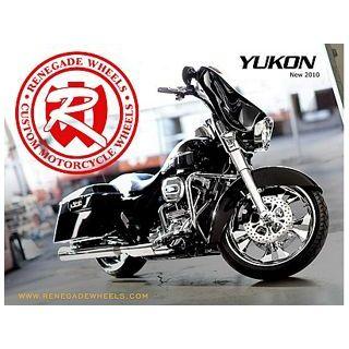 K\u0026W 汎用 ホイール本体 YUKON/RENEGADE WHEELS 材質 クロームメッキ サイズ Pulleys 部品屋K\u0026Wの画像