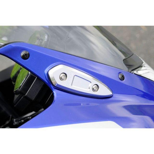AGRAS YZF-R25 ミラー関連パーツ ミラーキャンセラー カラー ブラック アグラス バイク