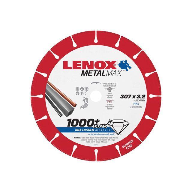 正規品／LENOX 切削工具 メタルマックス 307X25.4X3.2 1985497 レノックス バイク 車 自動車 自転車