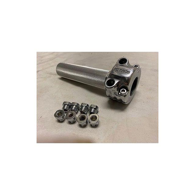 K&W ハーレー グリップ関連パーツ TC BROS製 1インチ スロットル
