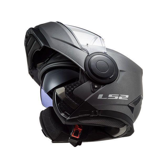 正規品／LS2 HELMETS システムヘルメット（フリップアップ） アウトレット品  SCOPE/スコープ（マットチタニウム） サイズ：S エルエ…｜st-ride｜06