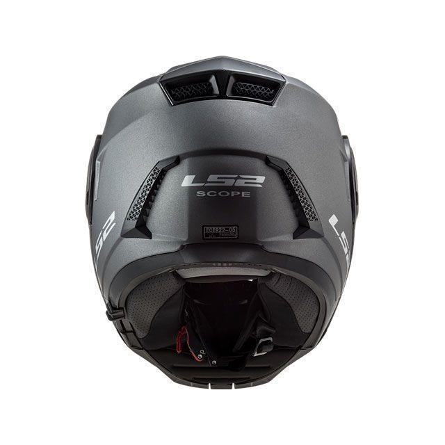 正規品／LS2 HELMETS システムヘルメット（フリップアップ） アウトレット品  SCOPE/スコープ（マットチタニウム） サイズ：L エルエ…｜st-ride｜08