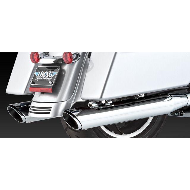 VANCE\u0026HINES ツーリングファミリー マフラー本体 ツインスラッシュ スリップオン ラウンド バンスの画像