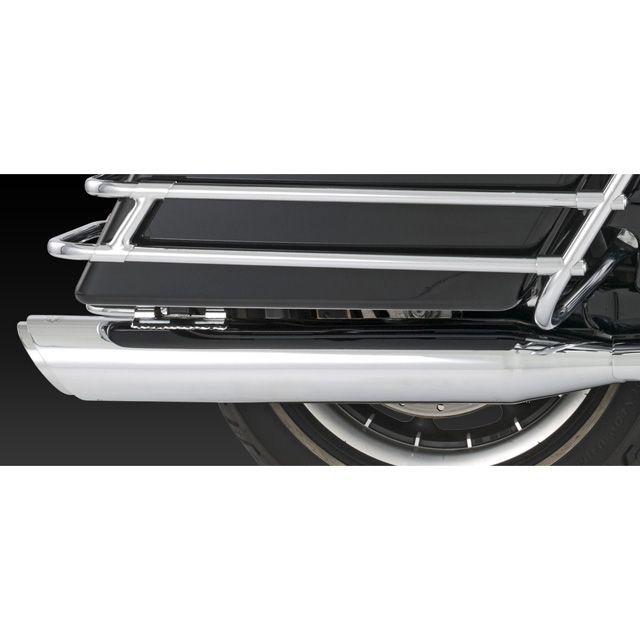 VANCE\u0026HINES ツーリングファミリー マフラー本体 ツインスラッシュ スリップオン ラウンド バンスの画像