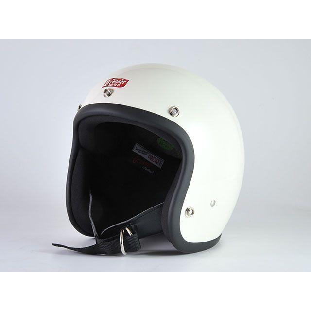 GREASER Style ジェットヘルメット 60's PLAIN（アイボリー） サイズ M