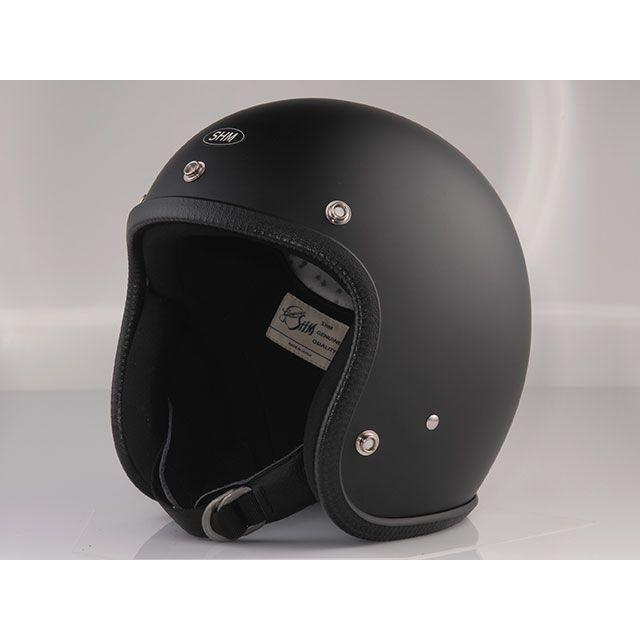 SHM ジェットヘルメット Lot-500（マットブラック） サイズ M : パーク