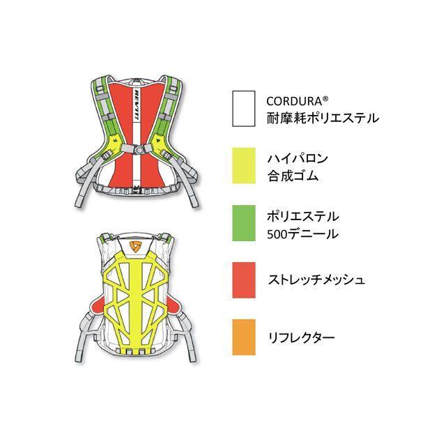 REVIT ツーリング用バッグ FLU004 バレン 18L バックパック（ブラック/ライトグレー） レブイット_2
