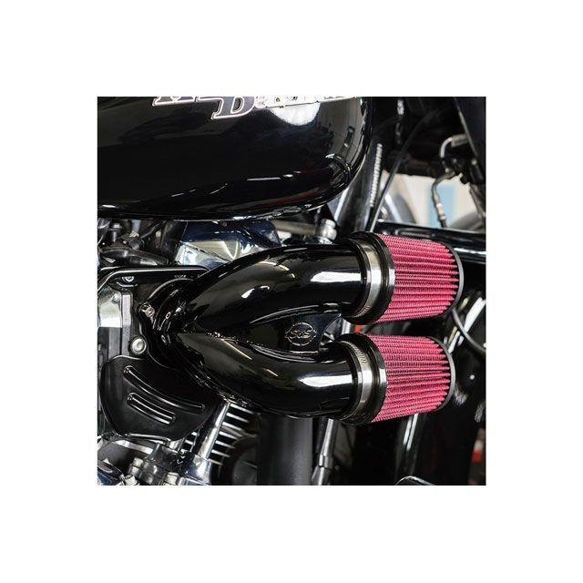 S\u0026S MilwaukeeEight エアクリーナー チューンドインダクション（ブラック） エス＆エス_1