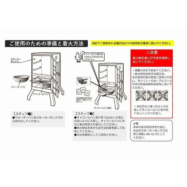 ONOE ストーブ・グリル類 チャコールスモーカー 尾上製作所_4