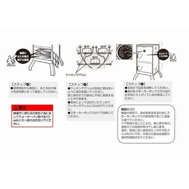 ONOE ストーブ・グリル類 チャコールスモーカー 尾上製作所_7