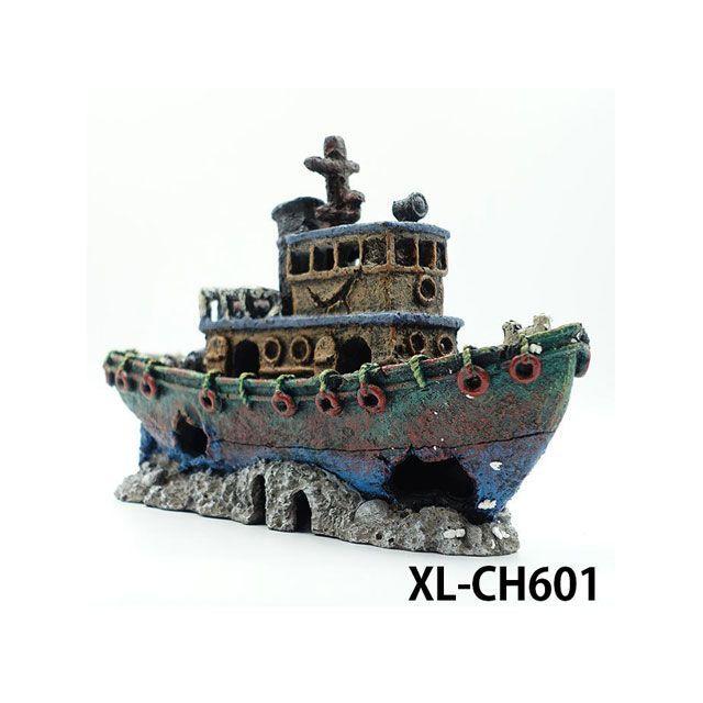 雑誌付き Alfa Tec アクアリウム用品 Xl Ch601 沈没船 中 ふね 水槽 ケージ 飼育ケース インテリア オーナメント アクセサリー 最大 Offクーポン