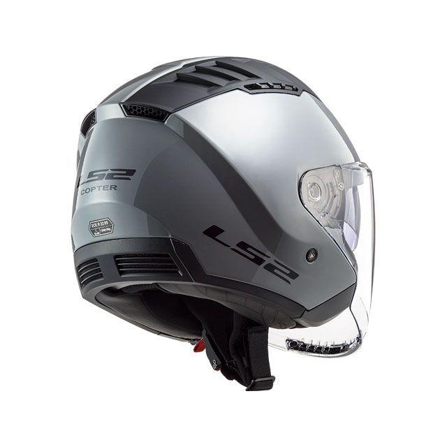 正規品／LS2 HELMETS ジェットヘルメット アウトレット品  COPTER（ナルドグレー） サイズ：XXL エルエスツーヘルメット バイク｜st-ride｜08