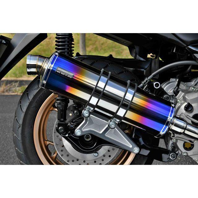 BEAMS（ビームス） BEAMS X-MAX250 マフラー本体 R-EVO ヒートチタン