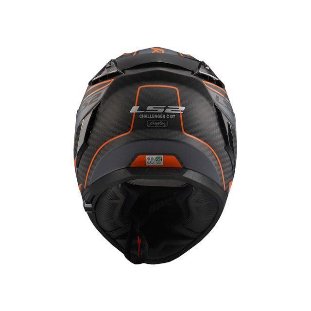正規品／LS2 HELMETS フルフェイスヘルメット CHALLENGER C GT/チャレンジャーシージーティー（マットカーボンオレンジ） サイ…｜st-ride｜03