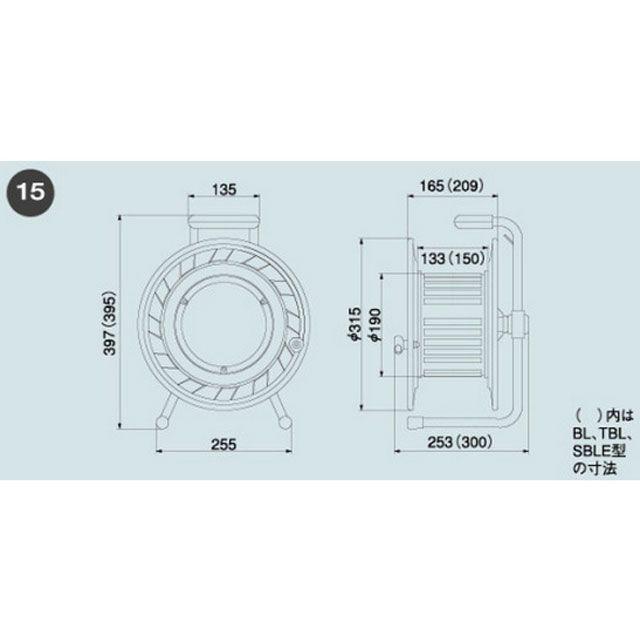 HATAYA メンテナンスグッズ BS-301K コードリール 100V（ソフトンVCT・30M） ハタヤ_2