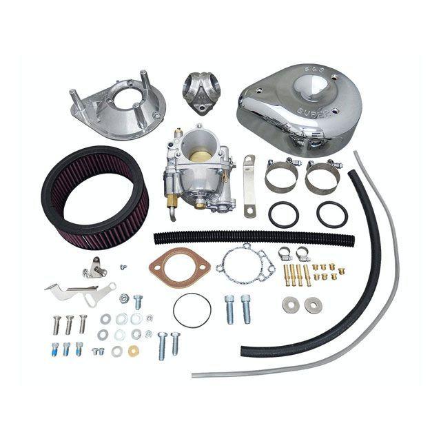 S&S キャブレター関連パーツ スーパーE キャブ コンプリートキット w
