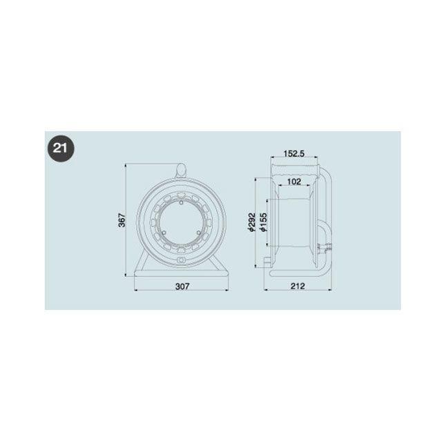 HATAYA メンテナンスグッズ GX-301K サンタイガーレインボーリール（VCT・30M） ハタヤ_5