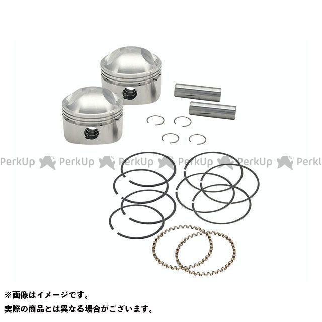 S&S ピストン 鍛造ピストンセット 36-84yストローカー 3-7/16” エス