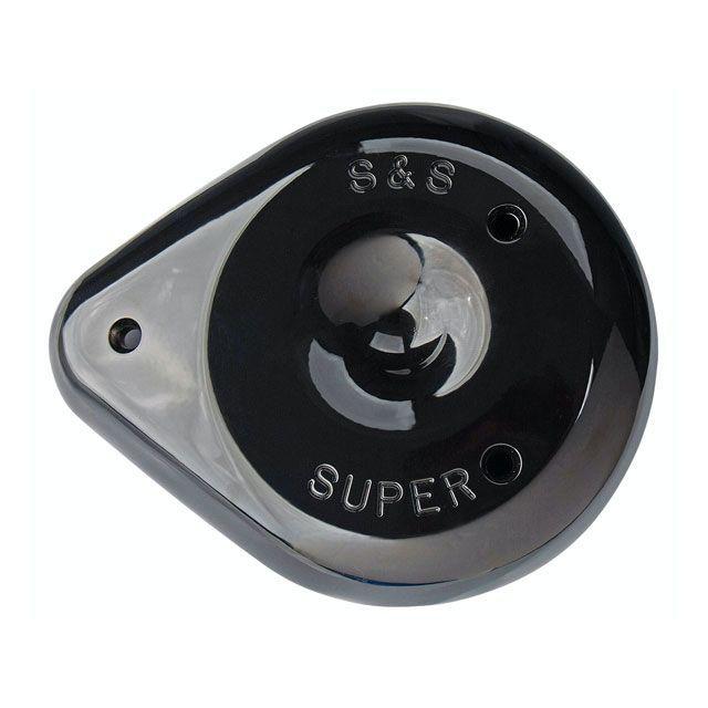 S&S エアクリーナー ティアドロップエアクリーナーカバー E/Gキャブ用