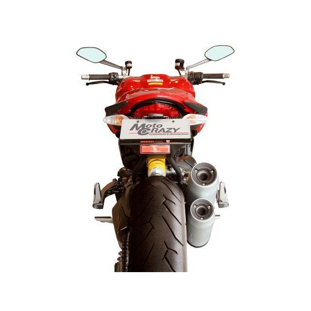 MotoCRAZY Monster1200 フェンダー ステンレス製フェンダーレスキット Monster1200（ブラック） モトクレイジーの画像