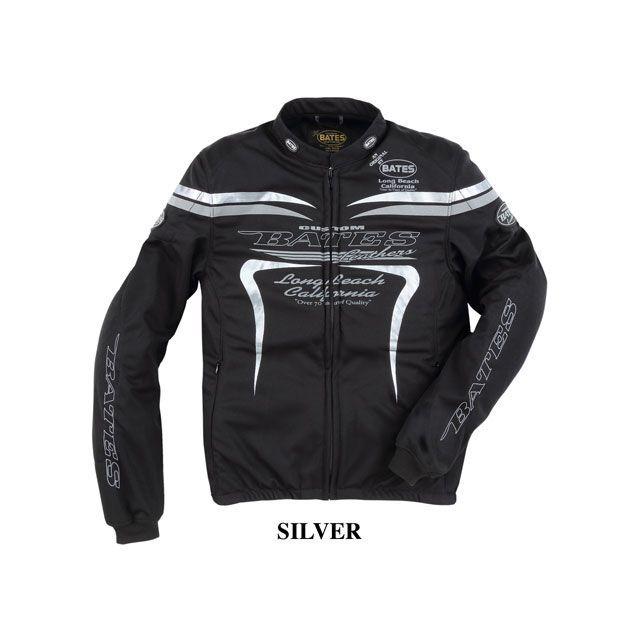BATES ベイツバイクメッシュジャケット 黒・ホワイト・グレーXL