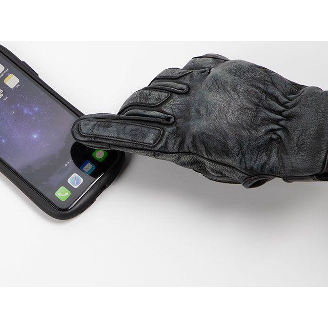 ★ DEGNER TG-74 3シーズン ワックス加工レザーグローブ Lサイズ TG-74 レザーグローブ | DEGNER