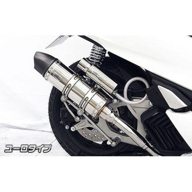 wirus win ユーロチタン/バイク マフラー pcx150 KF30用 WirusWin（ウイルズウィン） WirusWin PCX160 マフラー本体 PCX160