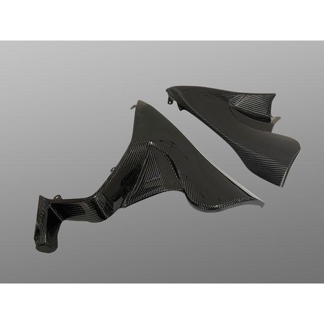 隼マジカルレーシング綾織カーボンフレームカバータンクサイドカバー