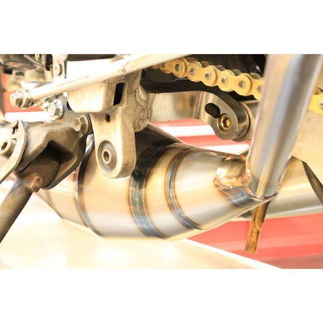 T2Racing NSR250 チャンバー本体 MC18左右出しチタンボディー【RACE