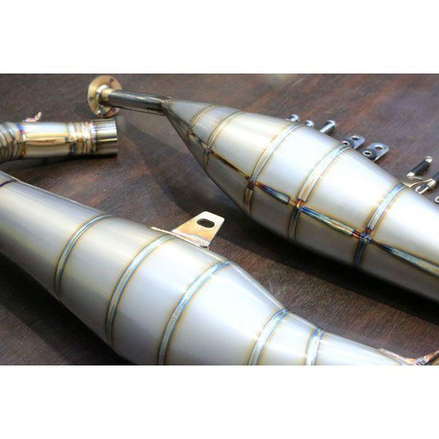 T2Racing NSR250 チャンバー本体 MC21・28左右出しSTDスチールボディ【STEET】 T2レーシングの画像