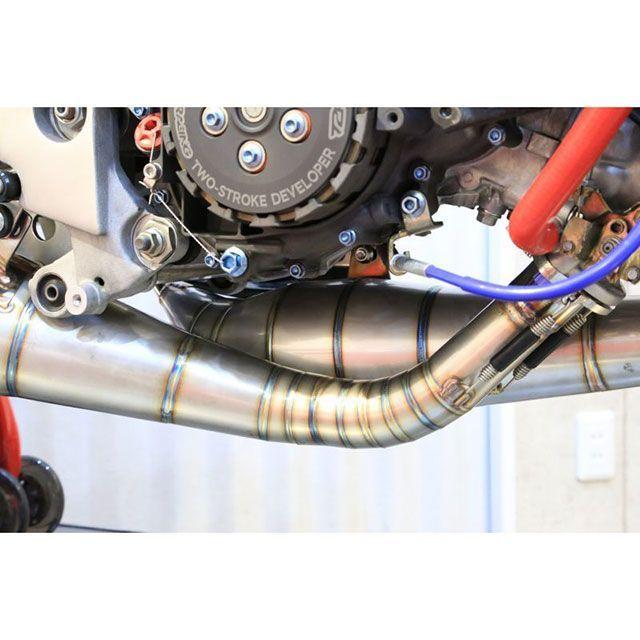 T2Racing NSR250 チャンバー本体 MC21・28左右出しKACHIAGEステンレスボディー【STREET】 T2レーシングの画像