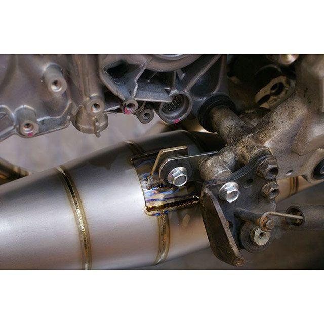 T2Racing NSR250 チャンバー本体 MC28左右出しチタンボディー【190