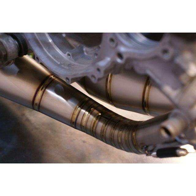 T2Racing T2Racing NSR250 チャンバー本体 MC28左右出しチタンボディー