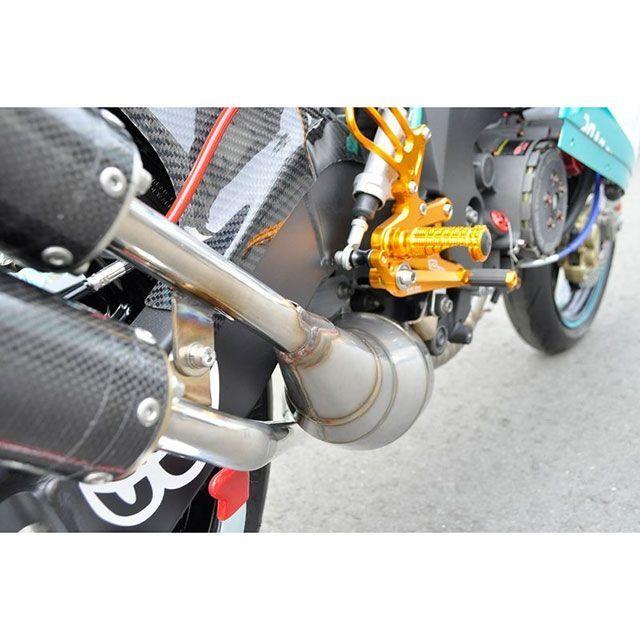 T2Racing NSR250 チャンバー本体 MC21右2本出しステンレスボディー T2レーシングの画像