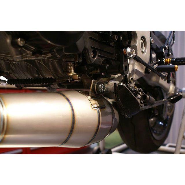 T2Racing NSR250 チャンバー本体 MC28右2本出しステンレスボディー T2レーシングの画像