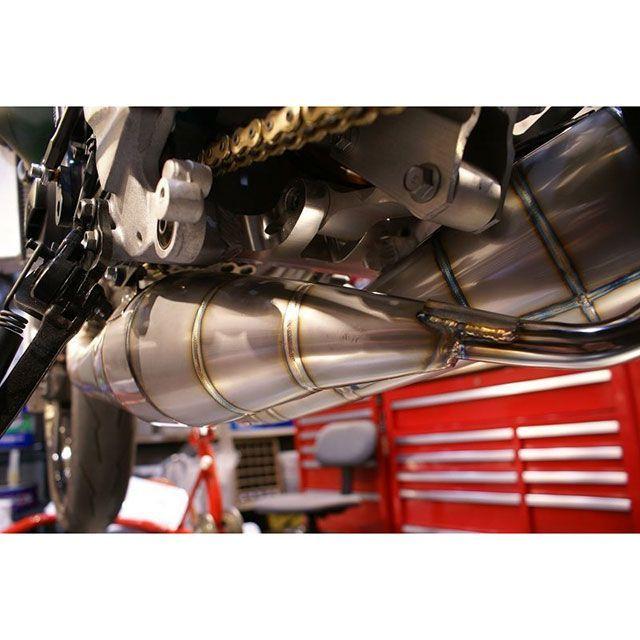 T2Racing NSR250 チャンバー本体 MC28右2本出しステンレスボディー T2レーシングの画像