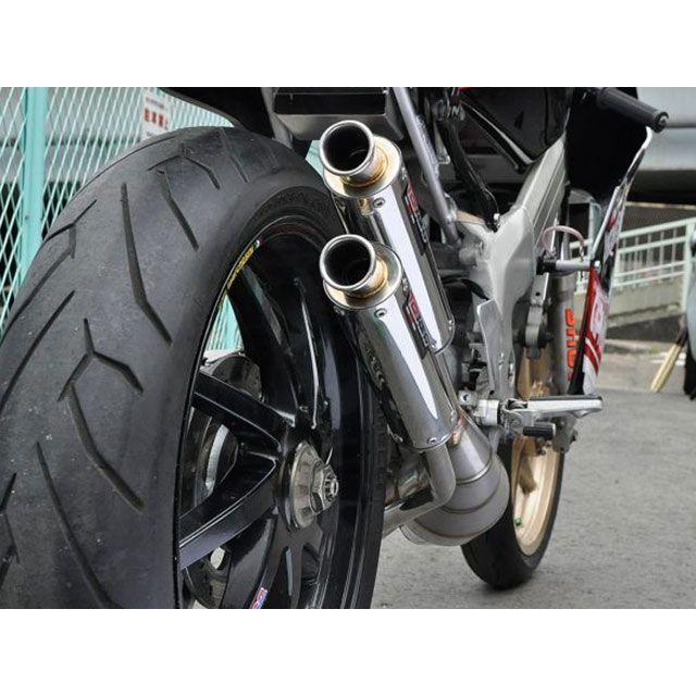 T2Racing NSR250 チャンバー本体 MC28右2本出しチタンボディー T2