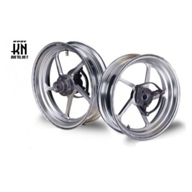 KN企画 kn926 ホイール本体 RCB 鍛造ホイール前後セット（シルバー