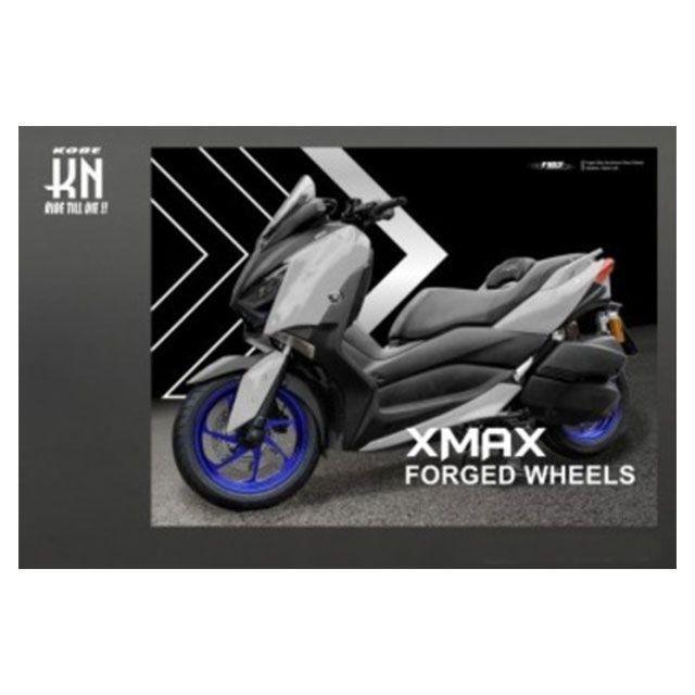 MOS XMAX250 XMAX300 ホイール本体 鍛造アルミホイール前後セット