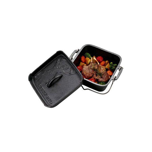 CAPTAIN STAG（キャプテンスタッグ） 野外調理用品 角型ダッチオーブン