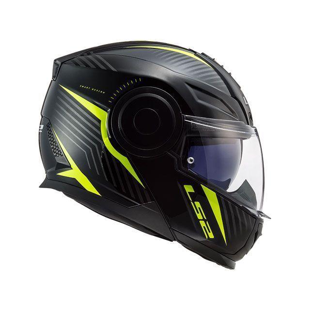 正規品／LS2 HELMETS システムヘルメット（フリップアップ） SCOPE（スキッドブラックイエロー） サイズ：S エルエスツーヘルメット バ…｜st-ride｜03