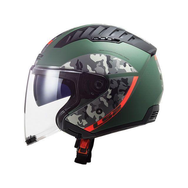 LS2 HELMETS ジェットヘルメット COPTER（クリスピーマットミリタリー