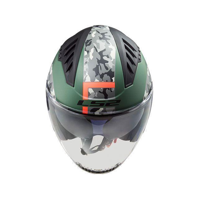 LS2 HELMETS ジェットヘルメット COPTER（クリスピーマットミリタリー