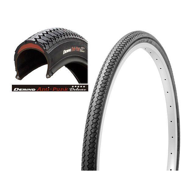 shinko パーツ SR-078 DEMING Anti Punk 24×1 3/8 W/O（ブラック