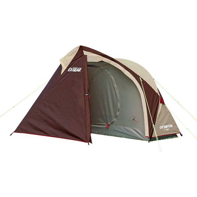 【匿名配送】　キャプテンスタッグ　テント　キャンプ　エクスギア　新品　即発送OK CAPTAIN STAG（キャプテンスタッグ） テント エクスギア ソロテント