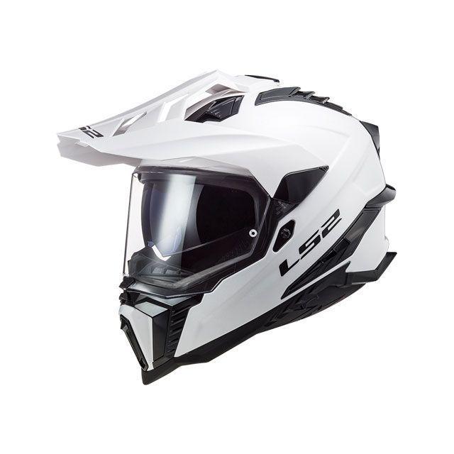 LS2 HELMETS オフロードヘルメット EXPLORER F（ホワイト） サイズ S