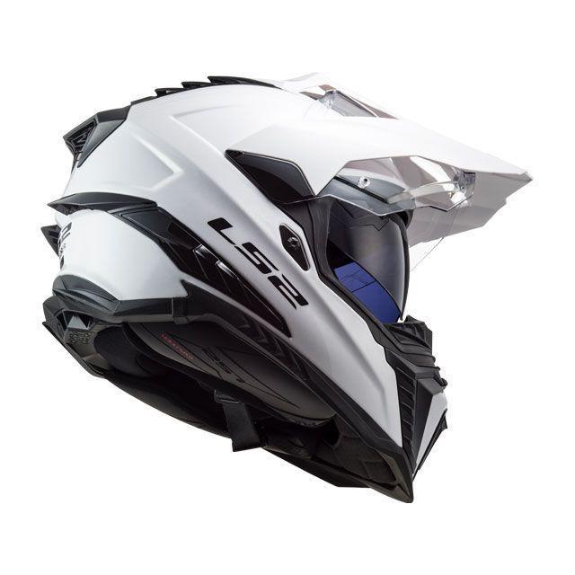LS2 HELMETS オフロードヘルメット EXPLORER F（ホワイト） サイズ S