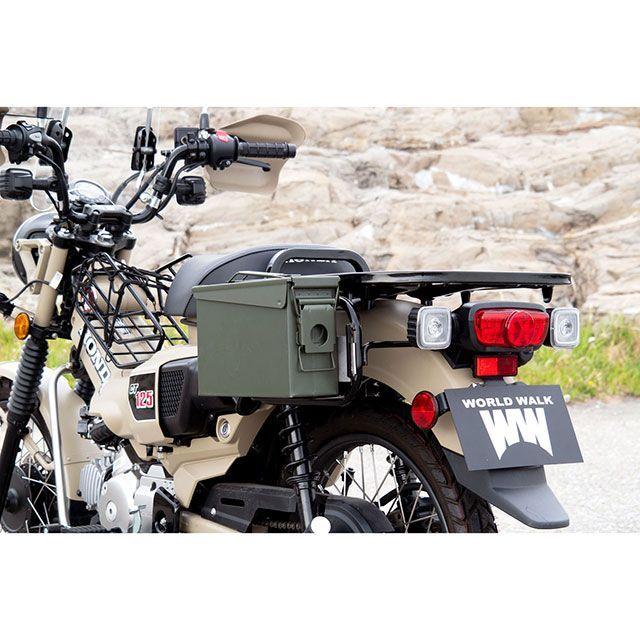 WW CT125ハンターカブ キャリア・サポート CT125ハンターカブアンモボックスキット 小 ワールドウォークの画像