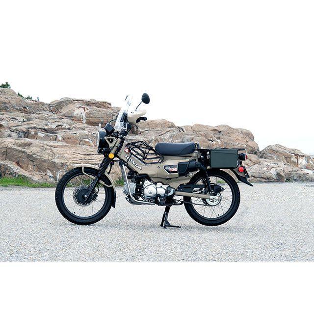 WW CT125ハンターカブ キャリア・サポート CT125ハンターカブアンモボックスキット 小 ワールドウォークの画像