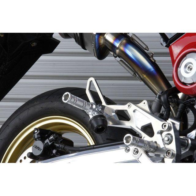 OVER RACING GROM スライダー類 タンデムステップ スライダー（シルバー） オーバーレーシング_4